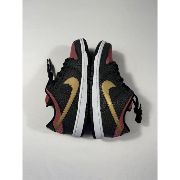 New Nike SB Dunk Low Walk Of Fame Shoes Mens Size 7 Black Red 504750-076 main image 8